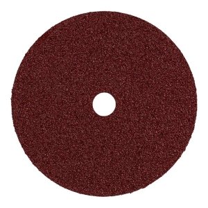 Disco de lija de 7' con respaldo de fibra, grano 36, TRUPER