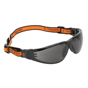 Lentes de seguridad, gris con banda elástica, Active, Truper 100293