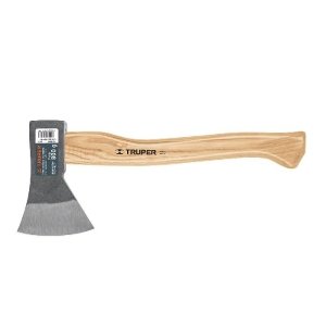 Hacha europea, 800 g, mango hickory 15', Truper 100494