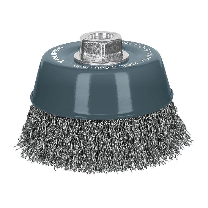 100870.jpg Carda copa 5' alambre ondulado grueso, Multi-rosca, Truper 100870 - Image 1