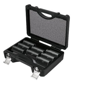 Juego de 8 dados largos cuadro 3/4' de impacto 6 puntas std 100948