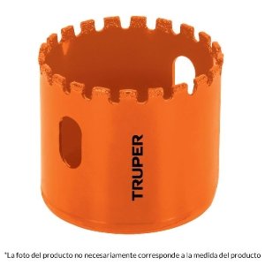 Brocasierra diamante 1-1/2' borde segmentado, Truper 101056