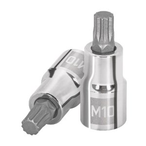 Dado punta corta bristol M10, cuadro 1/2', Truper 101295