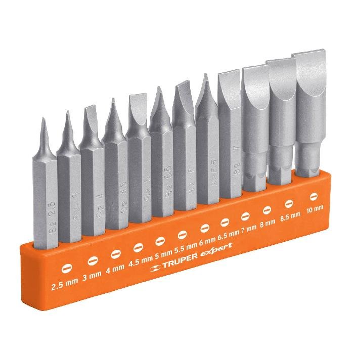 101677.jpg Juego de 12 puntas planas mm combinadas largo 2', Expert 101677 - Image 1