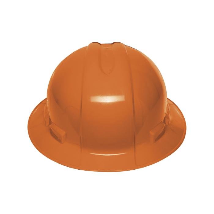10564.jpg Casco de seguridad ala ancha, naranja, Truper 10564 - Image 1