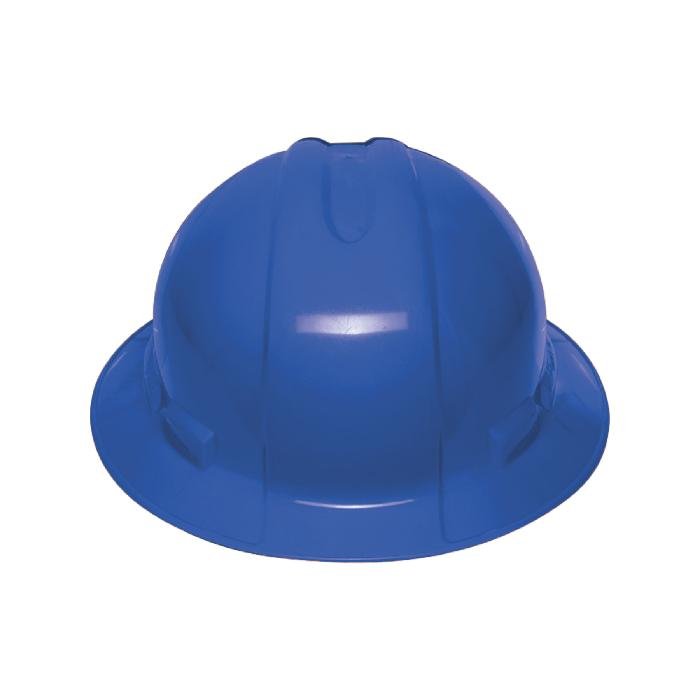 10570.jpg Casco de seguridad ala ancha, azul, Truper 10570 - Image 1