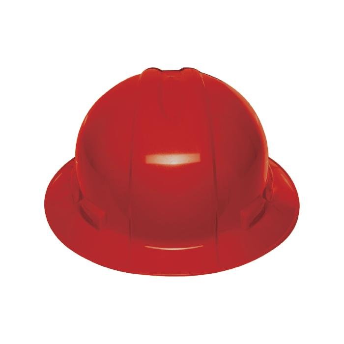 10573.jpg Casco de seguridad ala ancha, rojo, Truper 10573 - Image 1