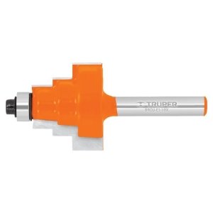 Broca para router, escalonada, 1-1/8', con balero, Truper 10673