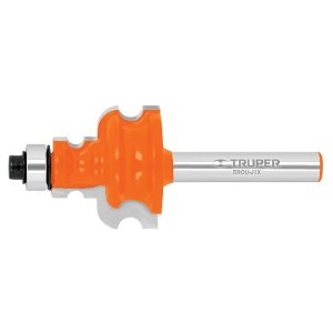 Broca router, jovel, 1', con balero, Truper 10674