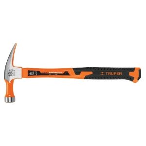 Martillo 18 oz uña recta, mango fibra de vidrio, Truper 10761