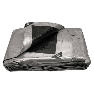Lona gris reforzada 6 x 9 m, Truper 10778
