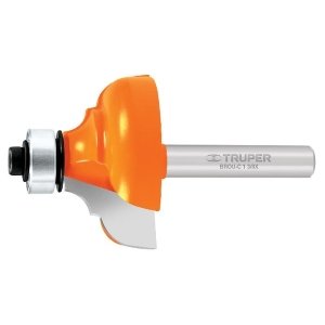 Broca para router, clásica, 1-3/8' con balero, Truper 11482