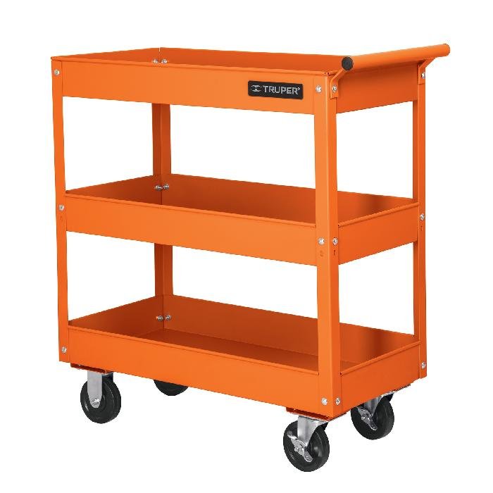 11528.jpg Carro de servicio, 3 charolas, Truper 11528 - Image 1