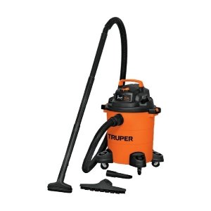 Aspiradora de sólidos y líquidos de 6 gal, plástica, Truper 12092