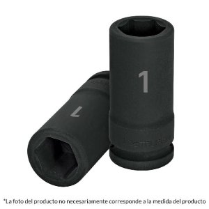 Dado largo de impacto de 1-1/16', 6 puntas, cuadro 3/4'