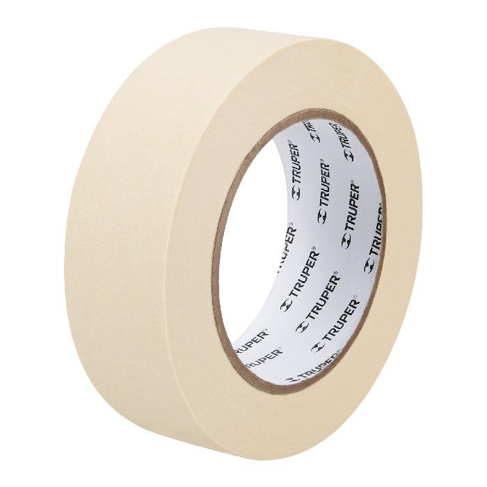 12592.jpg Cinta masking tape de 1-1/2' x 50 m, Truper 12592 - Image 1