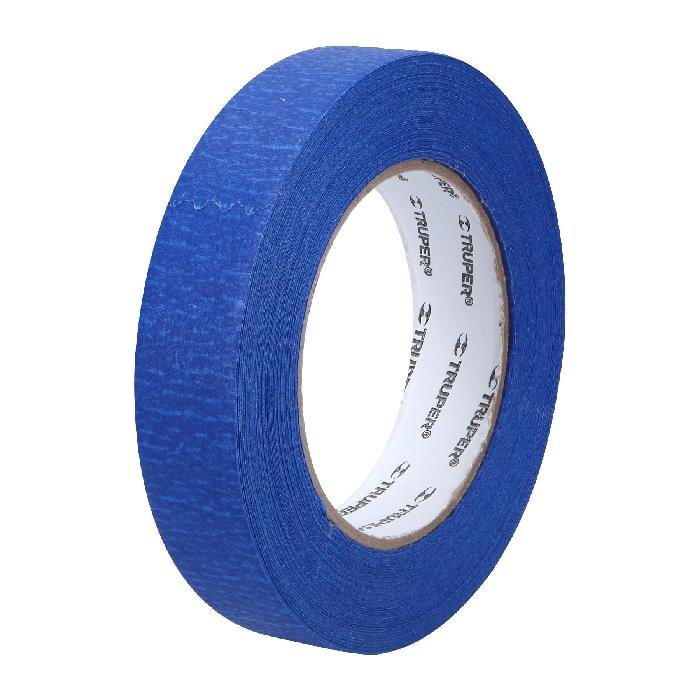 12622.jpg Cinta masking tape azul de 1' x 50 m para pintor, Truper 12622 - Image 1