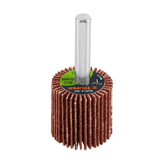 13034.jpg Rueda flap de 1', grano 80, Truper 13034 - Image 1