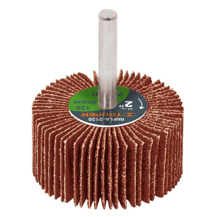 13039.jpg Rueda flap de 2', grano 120, Truper - Image 1