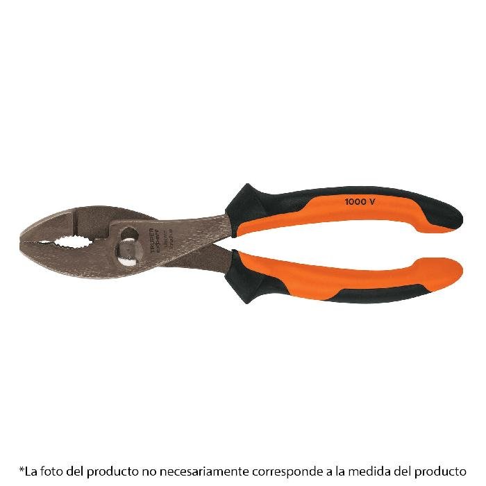 13066.jpg Pinzas de chofer 10' mango Comfort Grip, Truper Expert 13066 - Image 1