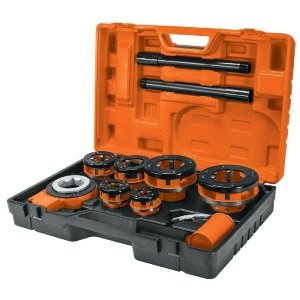 Juego de 9 tarrajas para tubo, Truper 13071