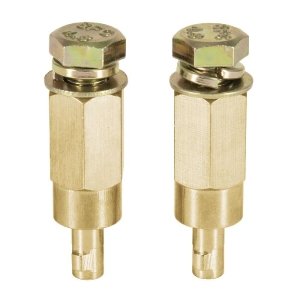 Juego 2 conectores de cambio rápido para soldadora, Truper 13212