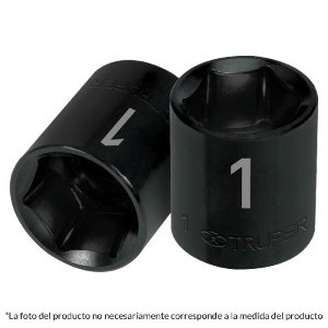 Dado de impacto de 5/8', 6 puntas cuadro 1/2', Truper 13379