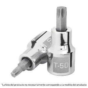 Dado punta torx T-40, cuadro 1/2', Truper