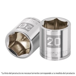 Dado de 21 mm, 6 puntas, cuadro 3/8', Truper 13685
