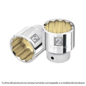 Dado de 1-1/16', 12 puntas, cuadro 3/4', Truper