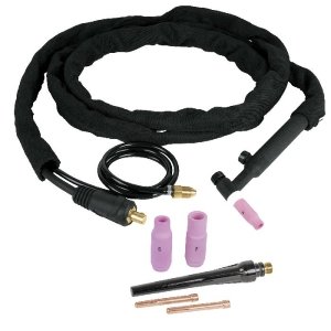 Juego de 8 pz antorcha y accesorios soldadoras proceso TIG 14112