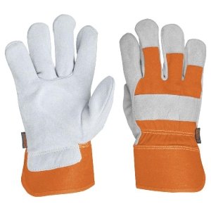Guantes de carnaza y loneta, unitalla, TRUPER