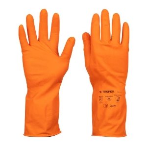 Guantes de látex para limpieza, medianos, Truper 14262