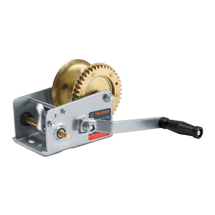 14724.jpg Malacate de manivela 910 kg sin cable, Truper 14724 - Image 1