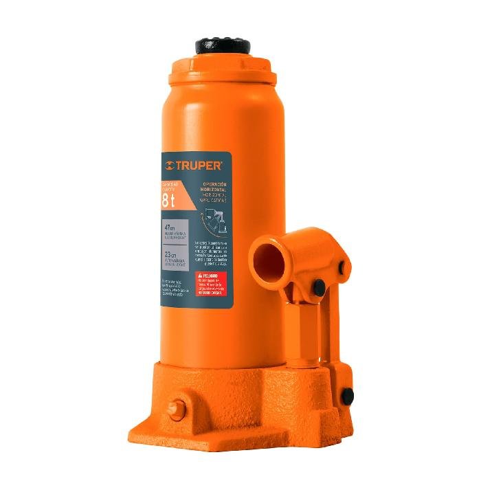 14816.jpg Gato hidráulico de botella de 8 Ton, Truper 14816 - Image 1