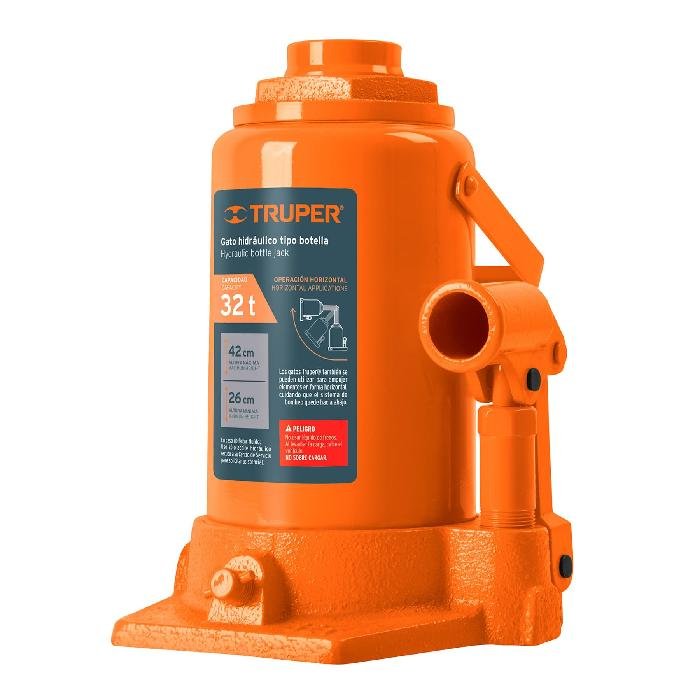 14819.jpg Gato hidráulico de botella de 32 Ton, Truper 14819 - Image 1