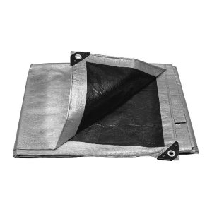 Lona gris reforzada 3 x 4 m, Truper 15363