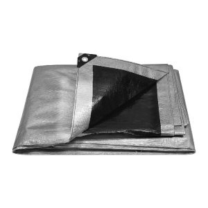 Lona gris reforzada 4 x 5 m, Truper 15364