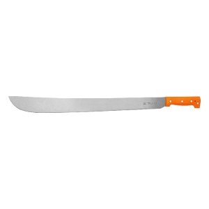 Machete estándar 24' cacha naranja remachada, Truper 15888
