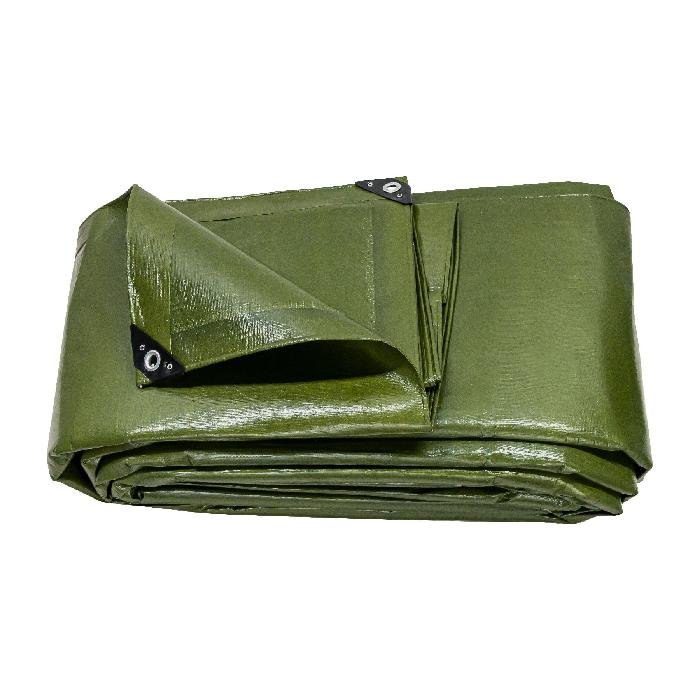 16378.jpg Lona uso rudo, verde olivo, 6 X 9 m, Truper Expert 16378 - Image 1