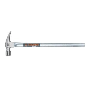 Martillo tubular pulido 20oz cara fresada, uña recta, Truper 16704