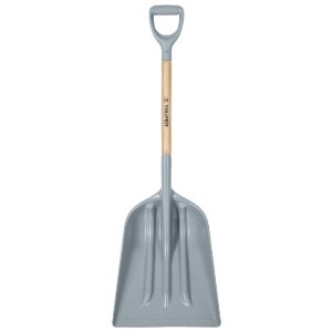 Pala sanitaria cabeza plástica, puño 'Y', mango 27', Truper 17252