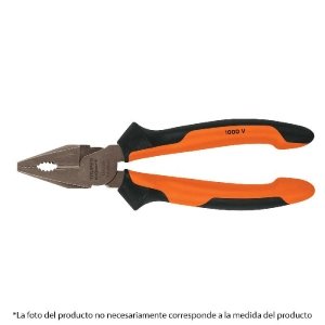 Pinza para electricista 7' alta palanca, Comfort Grip,Expert