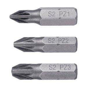 Estuche con 5 puntas pozidriv combinadas largo 1', Expert