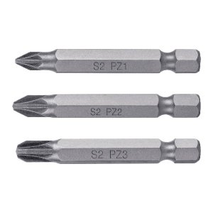 Estuche con 5 puntas pozidriv combinadas largo 2', Expert