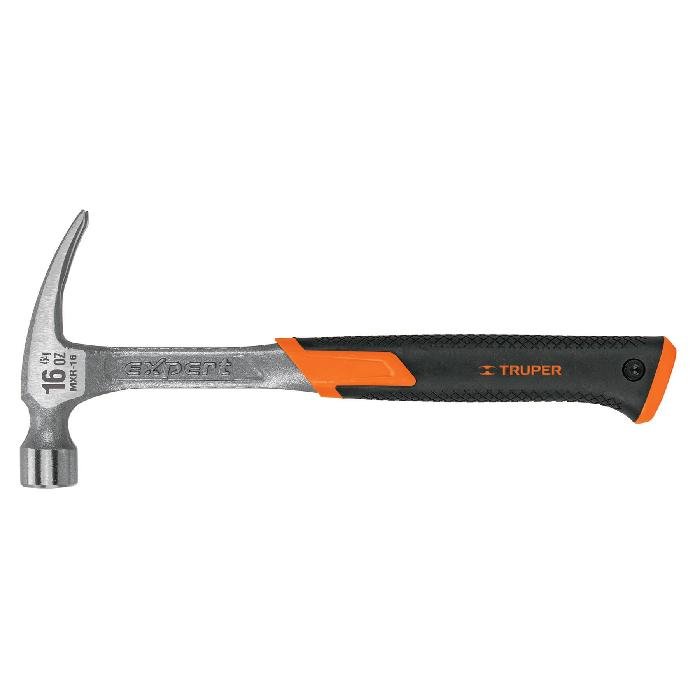 17857.jpg Martillo forjado 16 oz uña recta, mango con neopreno, Expert 17857 - Image 1