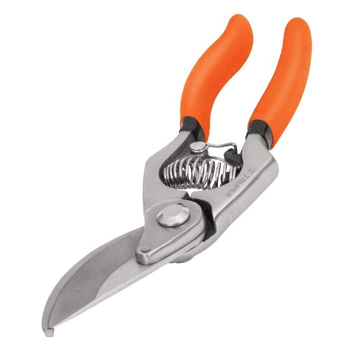 18465.jpg Tijera forjada p/poda 8-1/2' cuchilla paso, cabeza angulada - Image 1