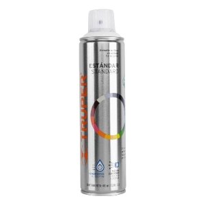 Pintura en aerosol, blanco mate, bote esbelto, 400 ml 19034