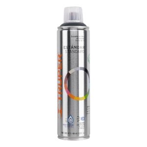 Pintura en aerosol, gris obscuro, bote esbelto, 400 ml 19044