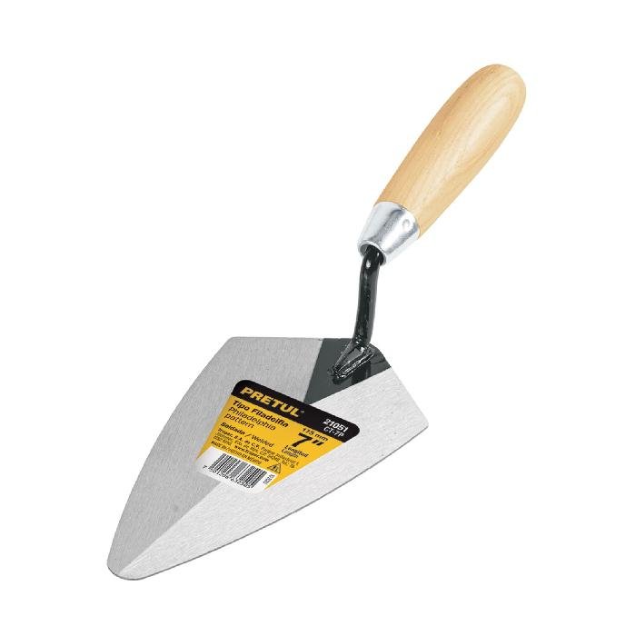 21051.jpg Cuchara para albañil 7' tipo Filadelfia, Pretul 21051 - Image 1